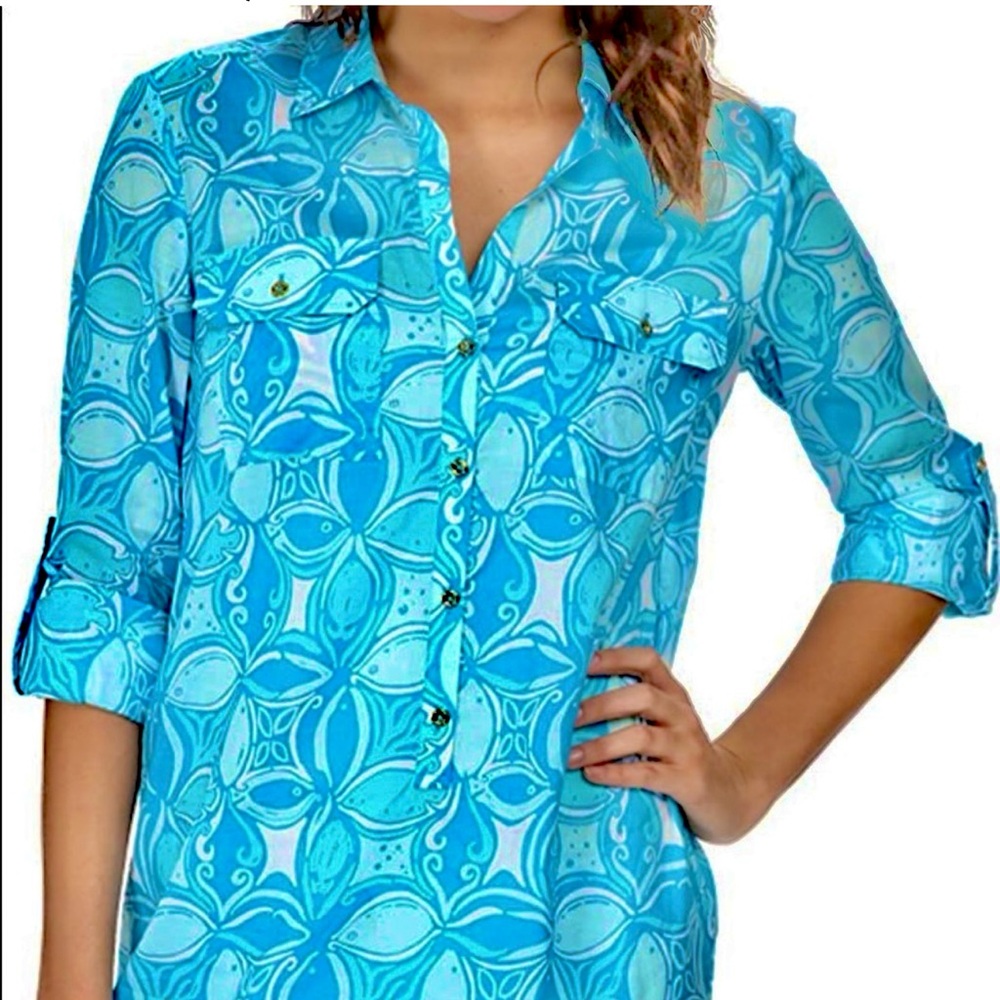 Lilly Pulitzer Captiva Tunic Coverup